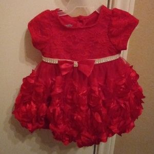 Red Dress for 0-3m baby